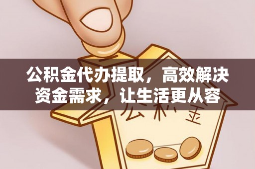 武江公积金代办提取，高效解决资金需求，让生活更从容