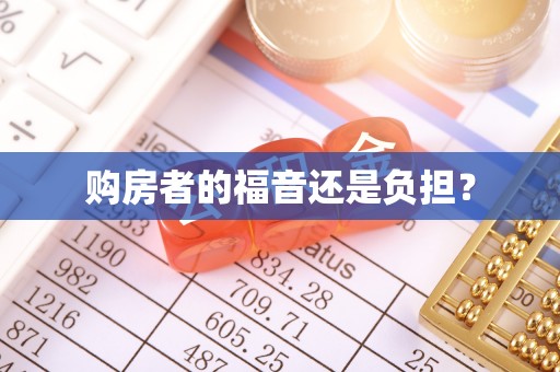 武江购房者的福音还是负担？