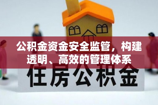 武江公积金资金安全监管，构建透明、高效的管理体系
