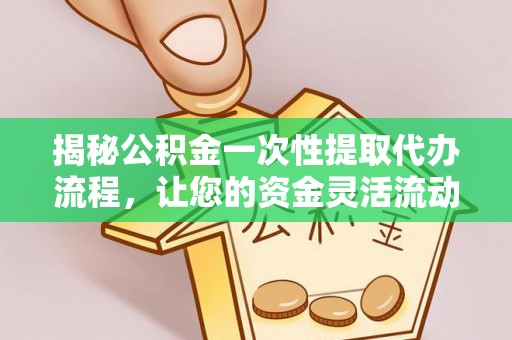 武江揭秘公积金一次性提取代办流程，让您的资金灵活流动