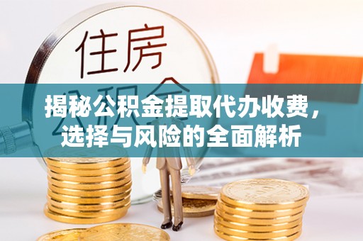 武江揭秘公积金提取代办收费，选择与风险的全面解析