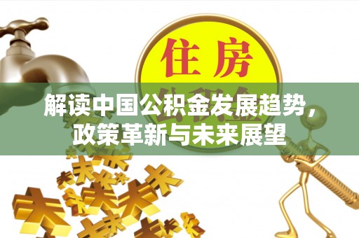 武江解读中国公积金发展趋势，政策革新与未来展望