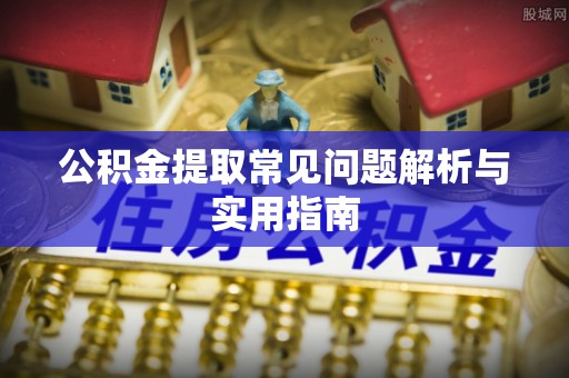 武江公积金提取常见问题解析与实用指南