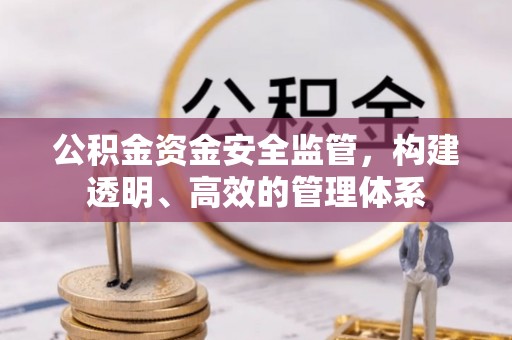 武江公积金资金安全监管，构建透明、高效的管理体系