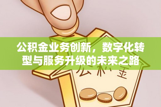 武江公积金业务创新，数字化转型与服务升级的未来之路