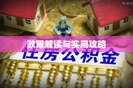 武江政策解读与实用攻略