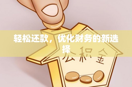 武江轻松还款，优化财务的新选择