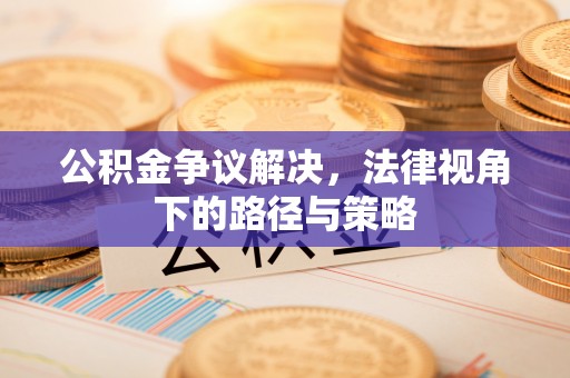 武江公积金争议解决，法律视角下的路径与策略
