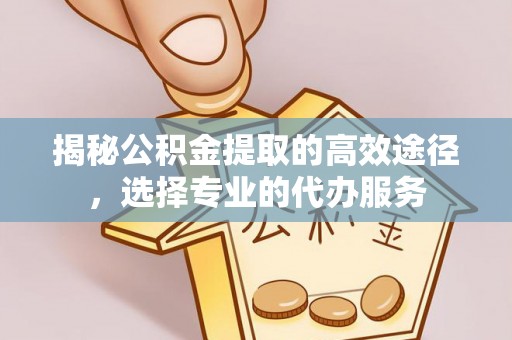 武江揭秘公积金提取的高效途径，选择专业的代办服务