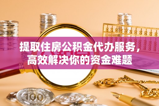 武江提取住房公积金代办服务，高效解决你的资金难题