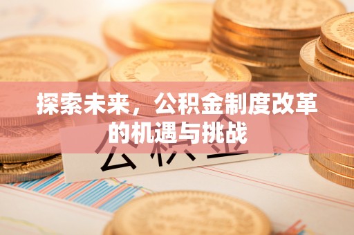 武江探索未来，公积金制度改革的机遇与挑战