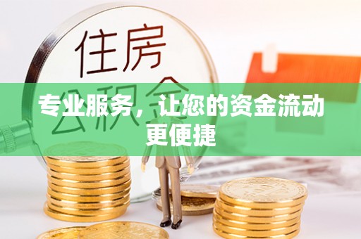 武江专业服务，让您的资金流动更便捷