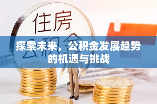 武江探索未来，公积金发展趋势的机遇与挑战