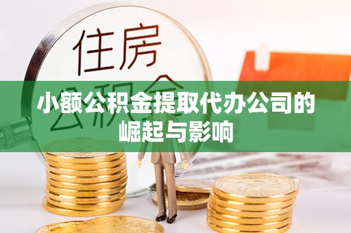 武江小额公积金提取代办公司的崛起与影响