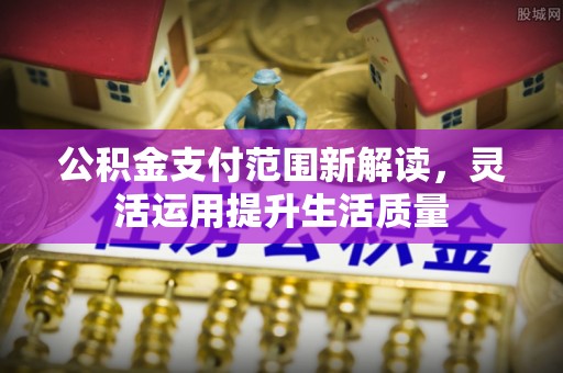 武江公积金支付范围新解读，灵活运用提升生活质量