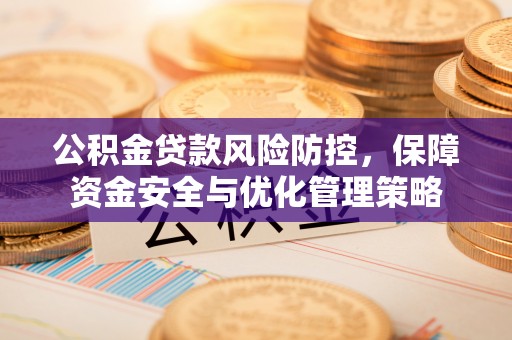 武江公积金贷款风险防控，保障资金安全与优化管理策略