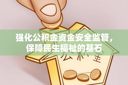 武江强化公积金资金安全监管，保障民生福祉的基石
