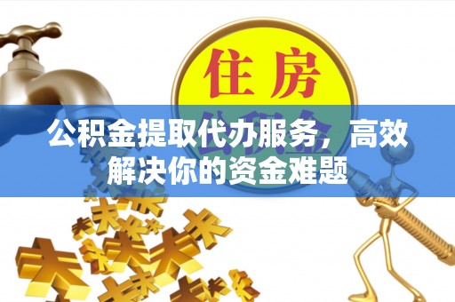 武江公积金提取代办服务，高效解决你的资金难题